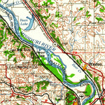 United States Geological Survey Kansas City, MO-KS-NE (1960, 250000-Scale) digital map