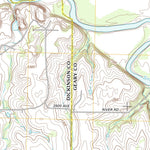United States Geological Survey Kansas Falls, KS (2012, 24000-Scale) digital map