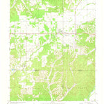 United States Geological Survey Kansas, OK (1972, 24000-Scale) digital map