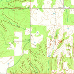 United States Geological Survey Kansas, OK (1972, 24000-Scale) digital map
