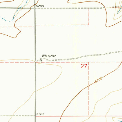 United States Geological Survey Kansas Valley Lake, NM (1974, 24000-Scale) digital map