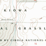 United States Geological Survey Kansas Valley, NM (1998, 24000-Scale) digital map