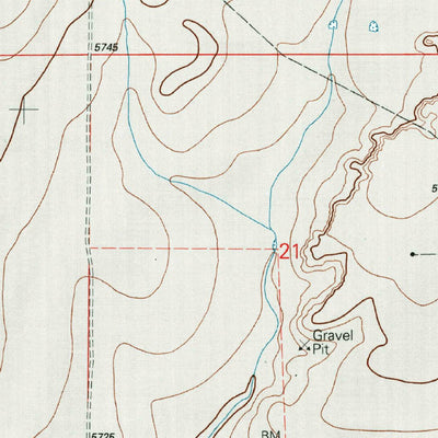 United States Geological Survey Kansas Valley, NM (1998, 24000-Scale) digital map