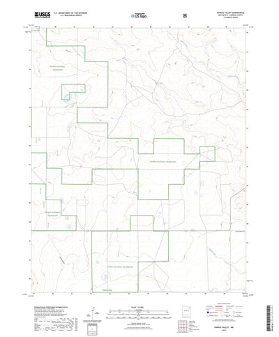 United States Geological Survey Kansas Valley, NM (2023, 24000-Scale) digital map