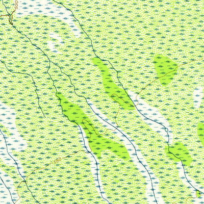 United States Geological Survey Kantishna River A-1, AK (1952, 63360-Scale) digital map