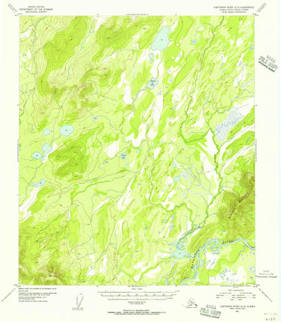 United States Geological Survey Kantishna River A-3, AK (1952, 63360-Scale) digital map