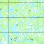 United States Geological Survey Kantishna River A-4, AK (1953, 63360-Scale) digital map