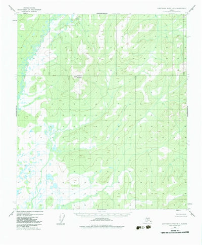 United States Geological Survey Kantishna River A-5, AK (1952, 63360-Scale) digital map