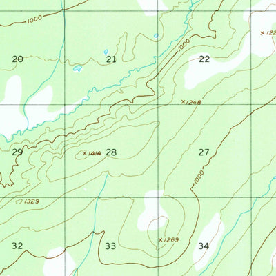 United States Geological Survey Kantishna River A-5, AK (1952, 63360-Scale) digital map