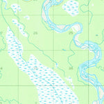 United States Geological Survey Kantishna River B-1, AK (1952, 63360-Scale) digital map