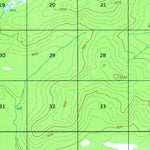United States Geological Survey Kantishna River B-1, AK (1953, 63360-Scale) digital map