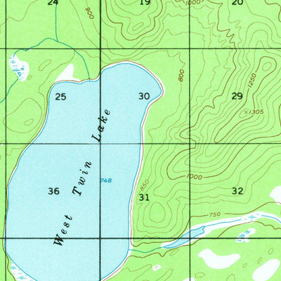 United States Geological Survey Kantishna River B-1, AK (1953, 63360-Scale) digital map