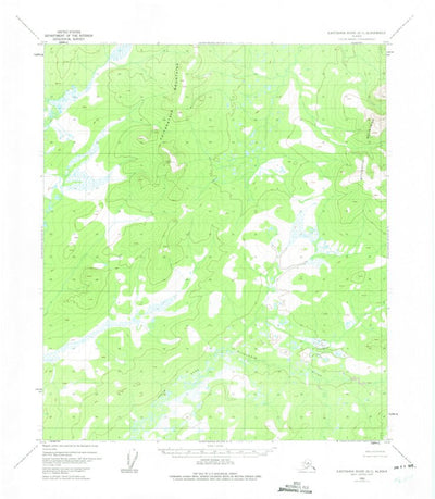 United States Geological Survey Kantishna River B-5, AK (1952, 63360-Scale) digital map