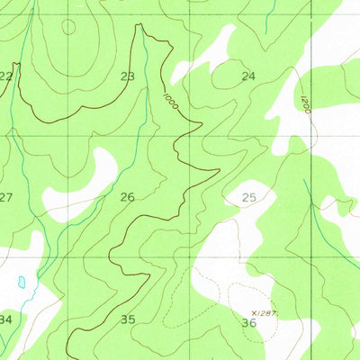 United States Geological Survey Kantishna River B-5, AK (1952, 63360-Scale) digital map