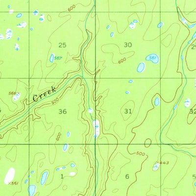 United States Geological Survey Kantishna River C-1, AK (1952, 63360-Scale) digital map