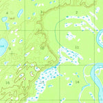United States Geological Survey Kantishna River C-1, AK (1952, 63360-Scale) digital map