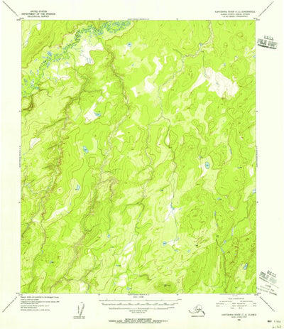 United States Geological Survey Kantishna River C-2, AK (1954, 63360-Scale) digital map