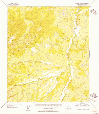United States Geological Survey Kantishna River C-4, AK (1955, 63360-Scale) digital map