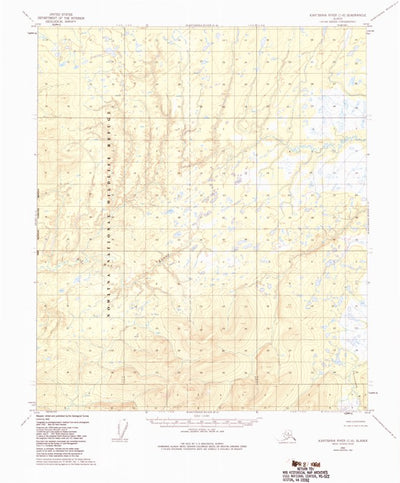 United States Geological Survey Kantishna River C-6, AK (1952, 63360-Scale) digital map