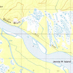 United States Geological Survey Kantishna River D-1, AK (1953, 63360-Scale) digital map