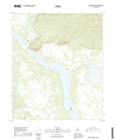 United States Geological Survey Kantishna River D-1 NW, AK (2017, 25000-Scale) digital map