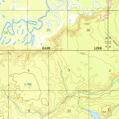 United States Geological Survey Kantishna River D-4, AK (1953, 63360-Scale) digital map