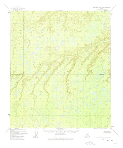 United States Geological Survey Kantishna River D-6, AK (1952, 63360-Scale) digital map