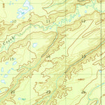 United States Geological Survey Kantishna River D-6, AK (1952, 63360-Scale) digital map