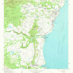 United States Geological Survey Kapaa, HI (1963, 24000-Scale) digital map