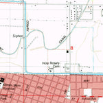 United States Geological Survey Kaplan North, LA (1983, 24000-Scale) digital map