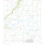 United States Geological Survey Kaplan North, LA (2020, 24000-Scale) digital map