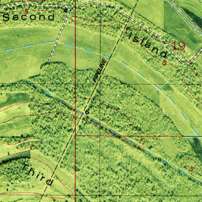United States Geological Survey Kaplan South, LA (1979, 24000-Scale) digital map