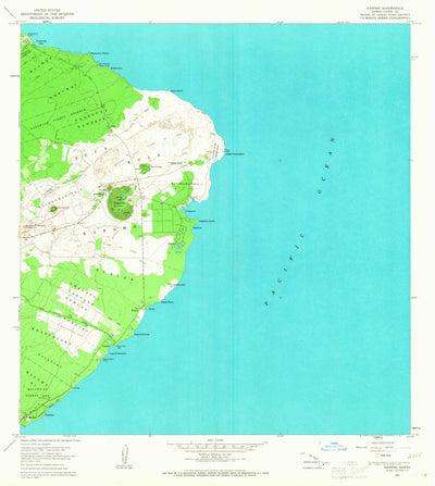 United States Geological Survey Kapoho, HI (1965, 24000-Scale) digital map