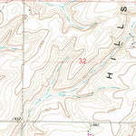 United States Geological Survey Karakul Hills, WA (1964, 24000-Scale) digital map