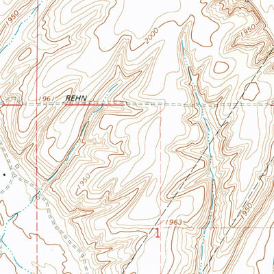 United States Geological Survey Karakul Hills, WA (1964, 24000-Scale) digital map