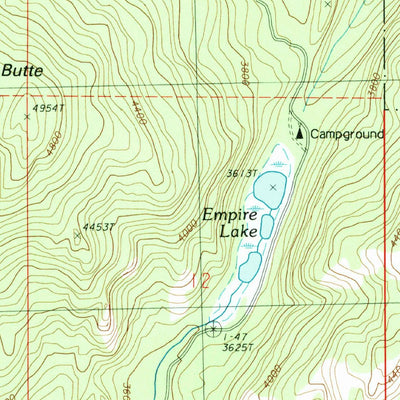 United States Geological Survey Karamin, WA (1988, 24000-Scale) digital map