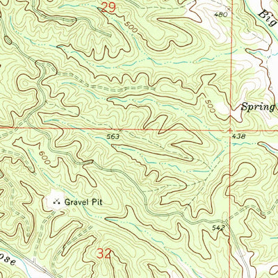 United States Geological Survey Karbers Ridge, IL (1959, 24000-Scale) digital map