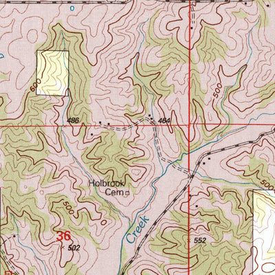 United States Geological Survey Karbers Ridge, IL (1996, 24000-Scale) digital map