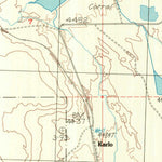 United States Geological Survey Karlo, CA (1989, 24000-Scale) digital map