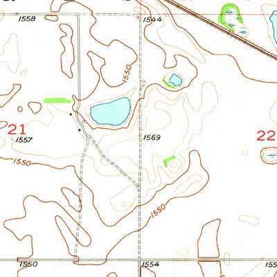 United States Geological Survey Karlsruhe, ND (1957, 24000-Scale) digital map
