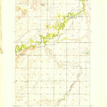 United States Geological Survey Karlsruhe NE, ND (1950, 24000-Scale) digital map