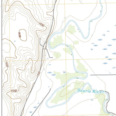 United States Geological Survey Karlsruhe NW, ND (2020, 24000-Scale) digital map