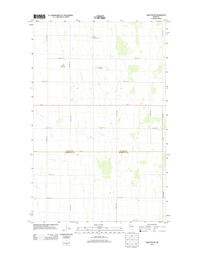 United States Geological Survey Karlstad SW, MN (2013, 24000-Scale) digital map