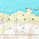 United States Geological Survey Karluk A-1, AK (1952, 63360-Scale) digital map