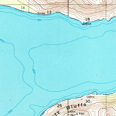 United States Geological Survey Karluk A-1, AK (1952, 63360-Scale) digital map