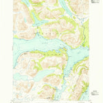 United States Geological Survey Karluk A-1, AK (1954, 63360-Scale) digital map