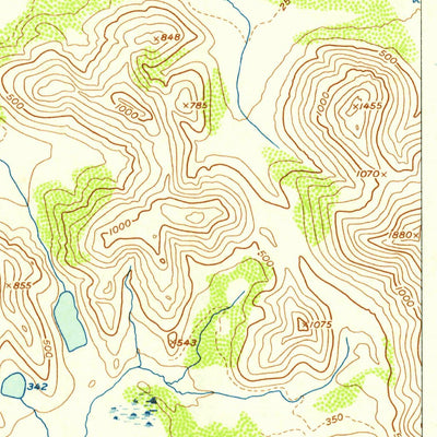 United States Geological Survey Karluk A-2, AK (1954, 63360-Scale) digital map