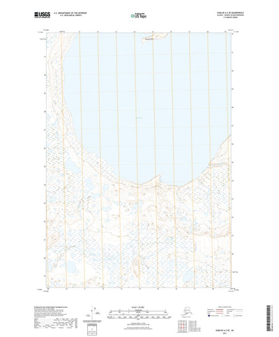 United States Geological Survey Karluk A-2 SE, AK (2021, 25000-Scale) digital map