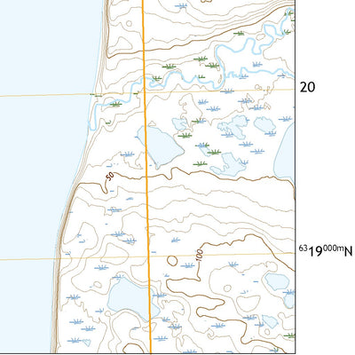 United States Geological Survey Karluk A-2 SW, AK (2021, 25000-Scale) digital map