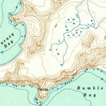 United States Geological Survey Karluk B-3, AK (1954, 63360-Scale) digital map